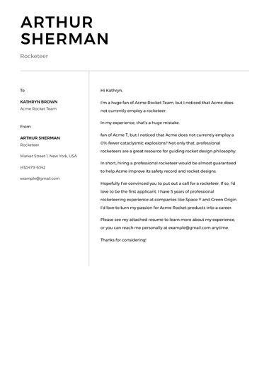 Model de scrisoare de intenție pentru Modern Clean